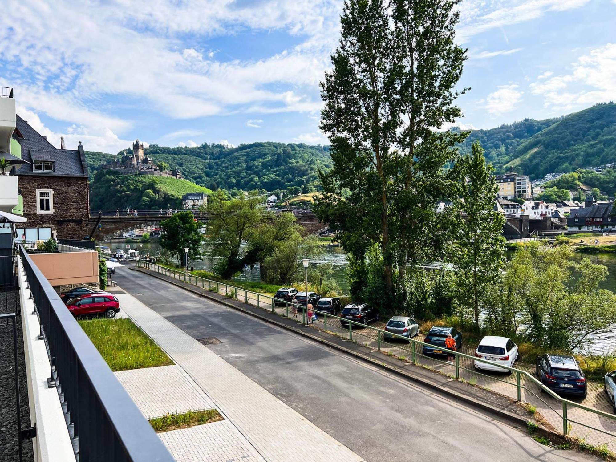 Moselblick I Ad Reichsburg Parkplatz 100M Marktplatz Cochem Buitenkant foto