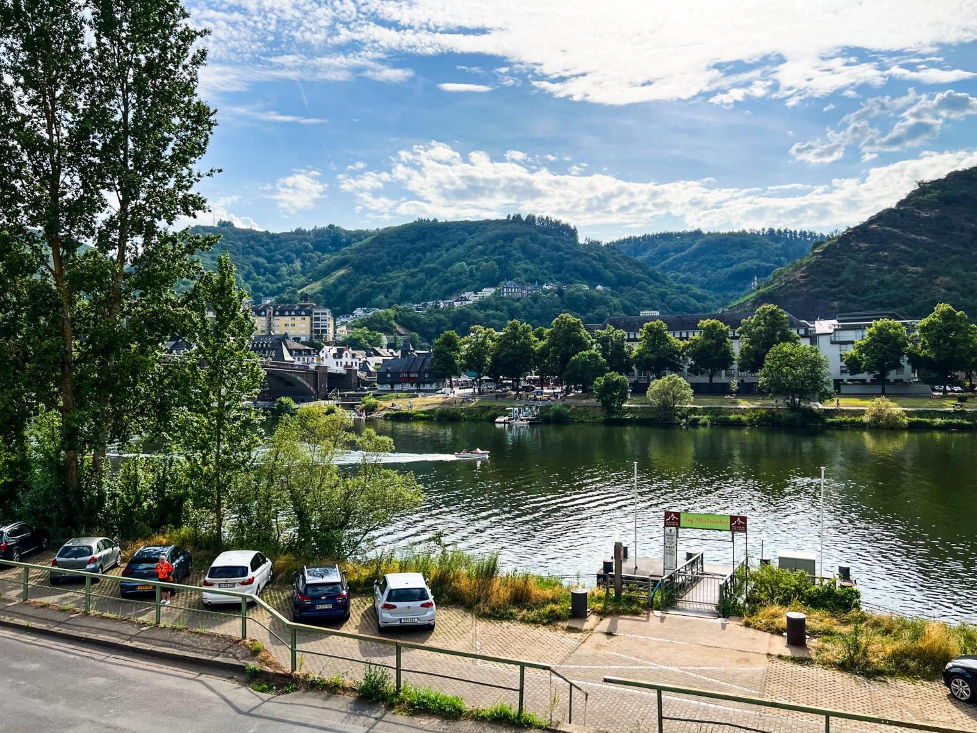 Moselblick I Ad Reichsburg Parkplatz 100M Marktplatz Cochem Buitenkant foto